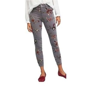 Anthropologie Pilcro Stretch High Waist Corduroy Pants